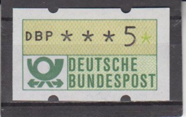 NSR ATM 1 - Wert 5 Pf ** - 1981